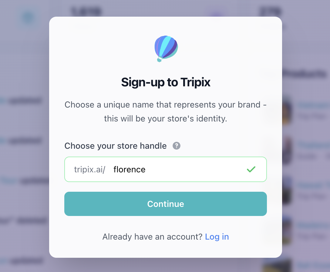 Claim store handle interface